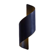 Modern Twisted LED Up Down Wall Sconce