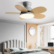 Modern Whimsical Multi-Color LED Kids Ceiling Fan