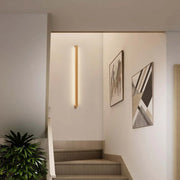 Modern Wood Rectangular LED Vanity Light