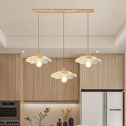 Nature 3-Light Adjustable Floral Island Pendant Light