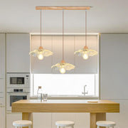 Nature 3-Light Adjustable Floral Island Pendant Light