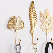 Golden Leaf Wall Hook
