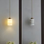 Nordic Cylinder Adjustable Height Pendant Light