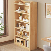 Nordic Simple Rectangular Wooden Storage Bookcase