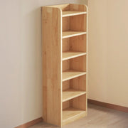 Nordic Simple Rectangular Wooden Storage Bookcase