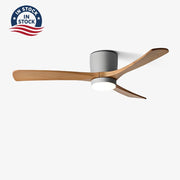 Nordic Wooden Ceiling Fan Light