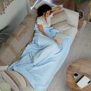Sleepwyn Lightweight Cotton Muslin Throw Blanket