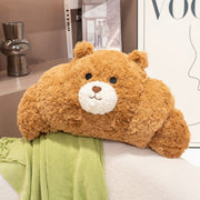 Bear-Croissant with Coffee & Cake Plush Toy