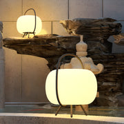 Portable Solar LED Outdoor Table Lantern Pillar Light