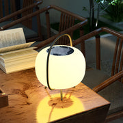 Portable Solar LED Outdoor Table Lantern Pillar Light