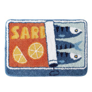 Retro Sardine Tin Tufted Floor Mat