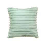 Ribbed Velvet Fluffy Throw Pillow Cover