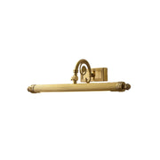 Rotating Vintage Gold Linear LED Metal Vanity Light