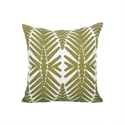 Sage Green Embroidery Throw Pillow Cover