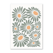 Sage Green Cut Outs Canvas Posters