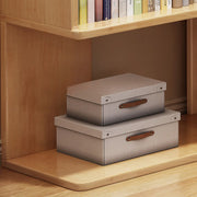 Scandinavian Wooden Vertical Corner L-Shaped Bookshelf