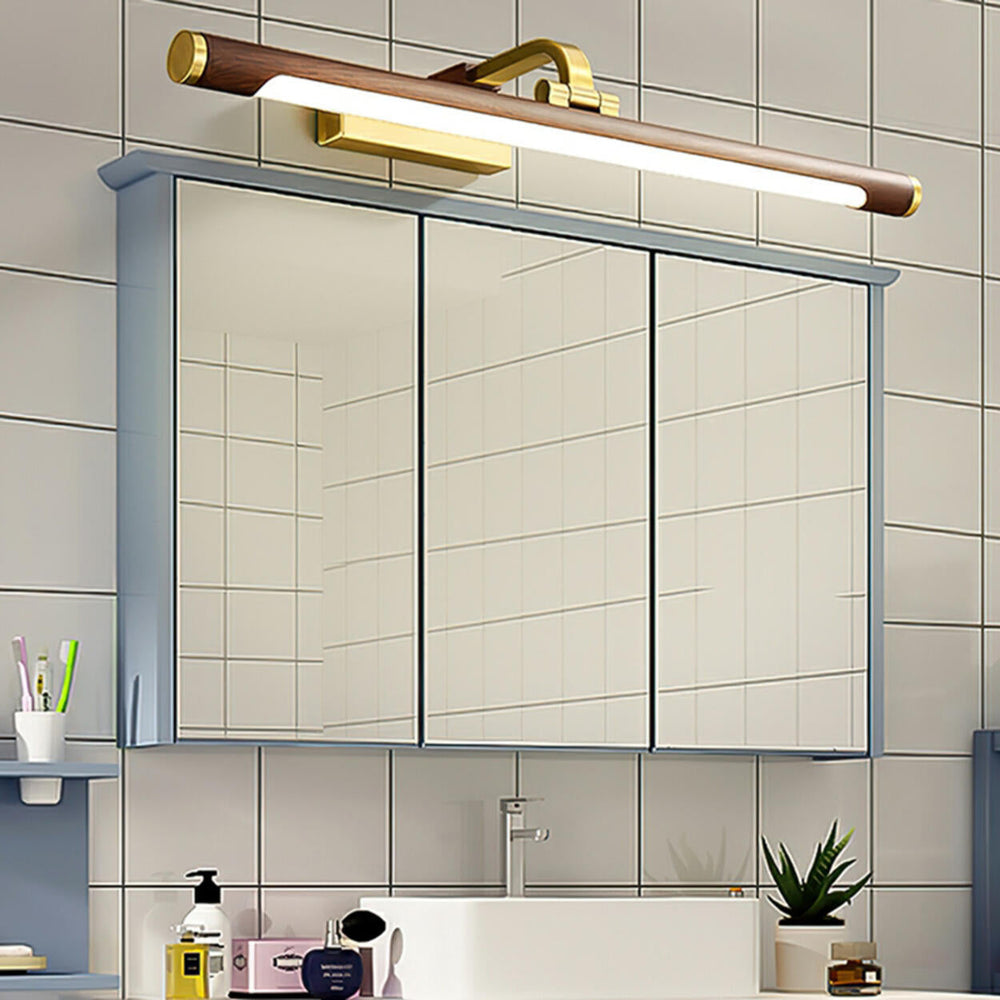Simple Brass Linear Adjustable Vanity Mirror Light