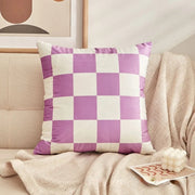 Checkered Cushion Cover
