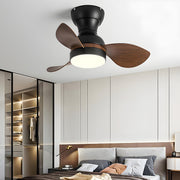 Simple Kids Room 3 Blade Small Ceiling Fan With Light