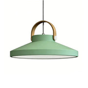Simple Metal Conical LED Pendant Light in Multi-Color