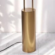 Simple White Cone Metal LED Modern Floor Lamp