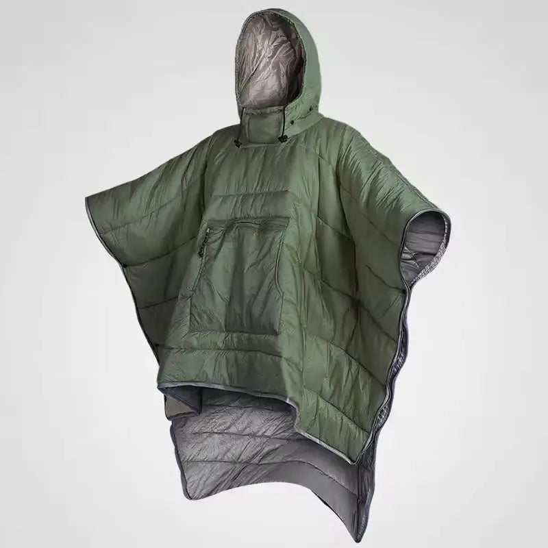 Sleepwyn Hooded Camping Blanket Poncho