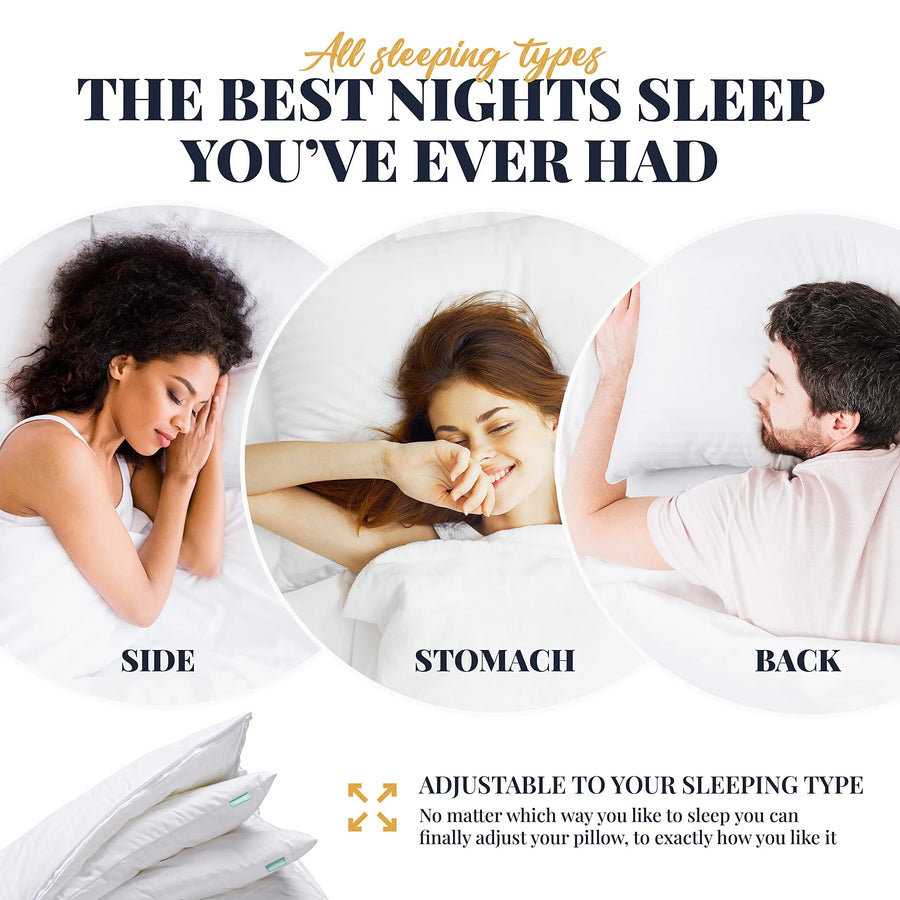 Sleepwyn Adjustable Layer Cooling Luxury Pillows