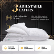Sleepwyn Adjustable Layer Cooling Luxury Pillows
