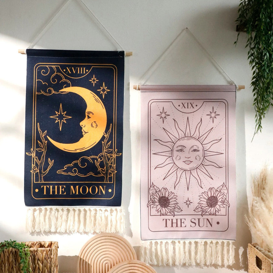 The Sun Aesthetic Wall Tapestry