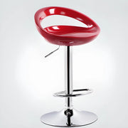 Swivel Adjustable Height Bucket Low Back Bar Stool