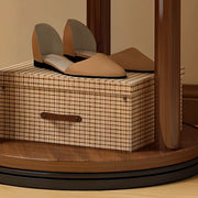 Swivel Tree Shape Nut-Brown Hooks Coat Rack