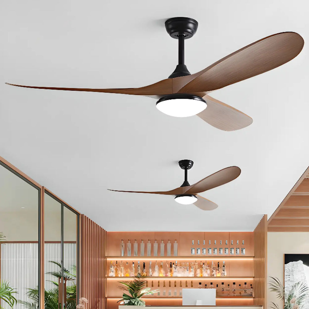 Trendy Adjustable Downrod 3 Blades Ceiling Fan Light