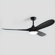Trendy Adjustable Downrod 3 Blades Ceiling Fan Light