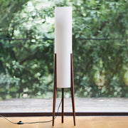Trendy Modern Cylindrical Shade Tripod Floor Lamp