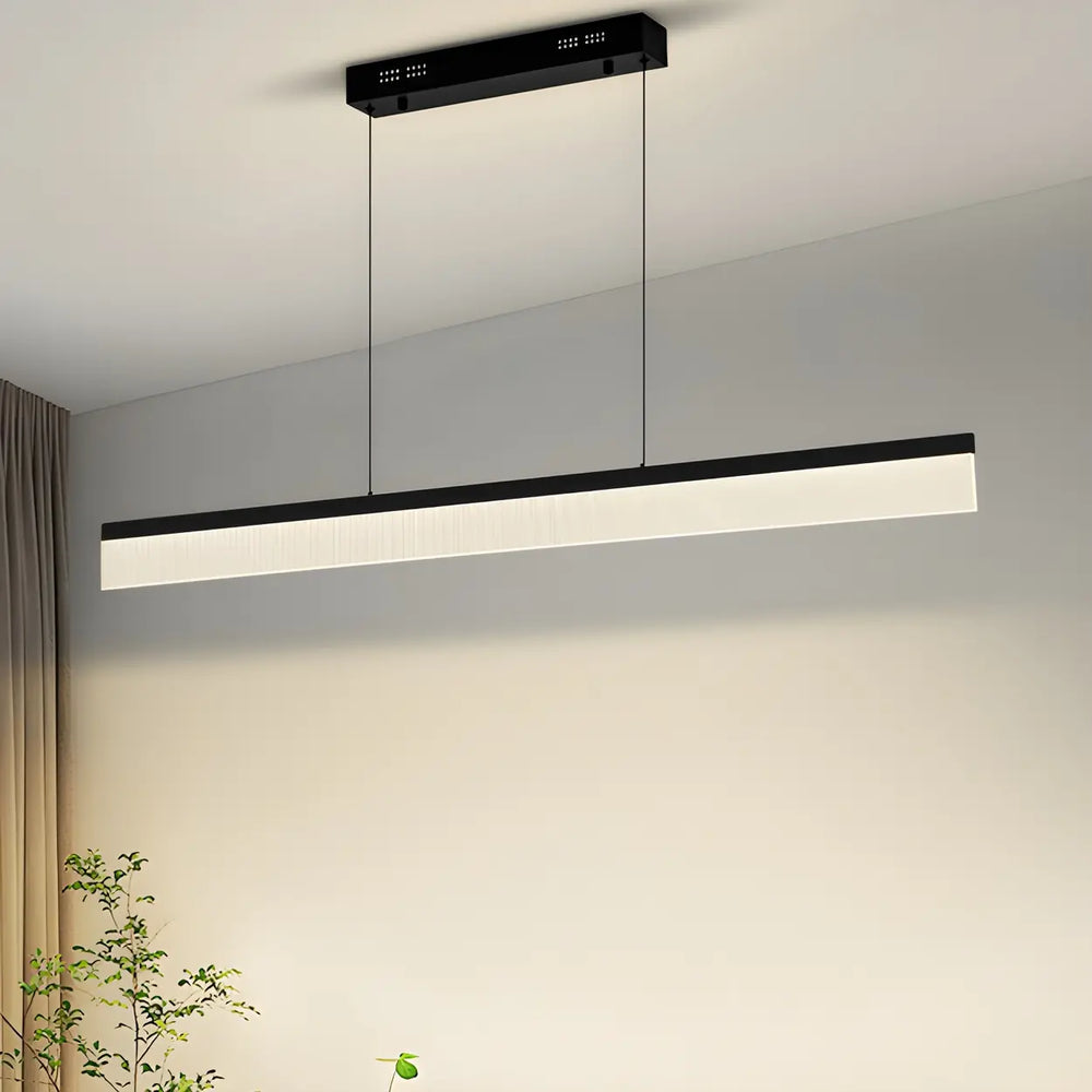 Trendy Rectangular Adjustable Island Pendant Light
