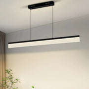 Trendy Rectangular Adjustable Island Pendant Light