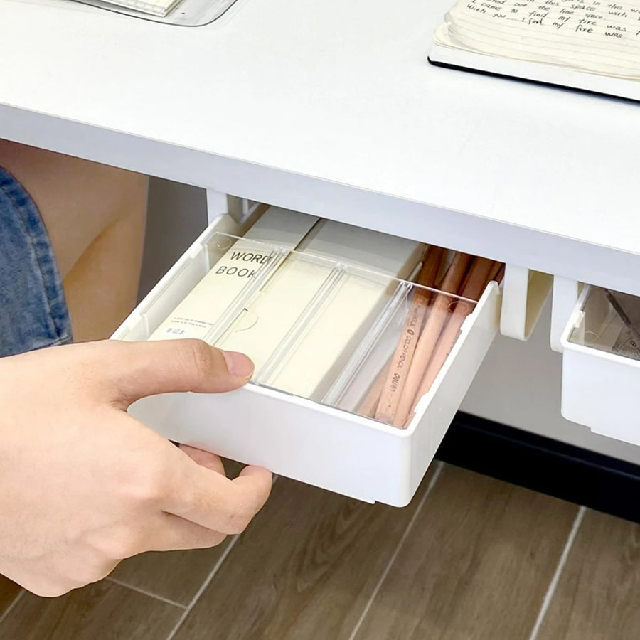 Under Table Stationery Storage Drawer