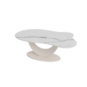 Waterproof Stone Free Form Abstract Base Coffee Table