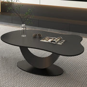 Waterproof Stone Free Form Abstract Base Coffee Table