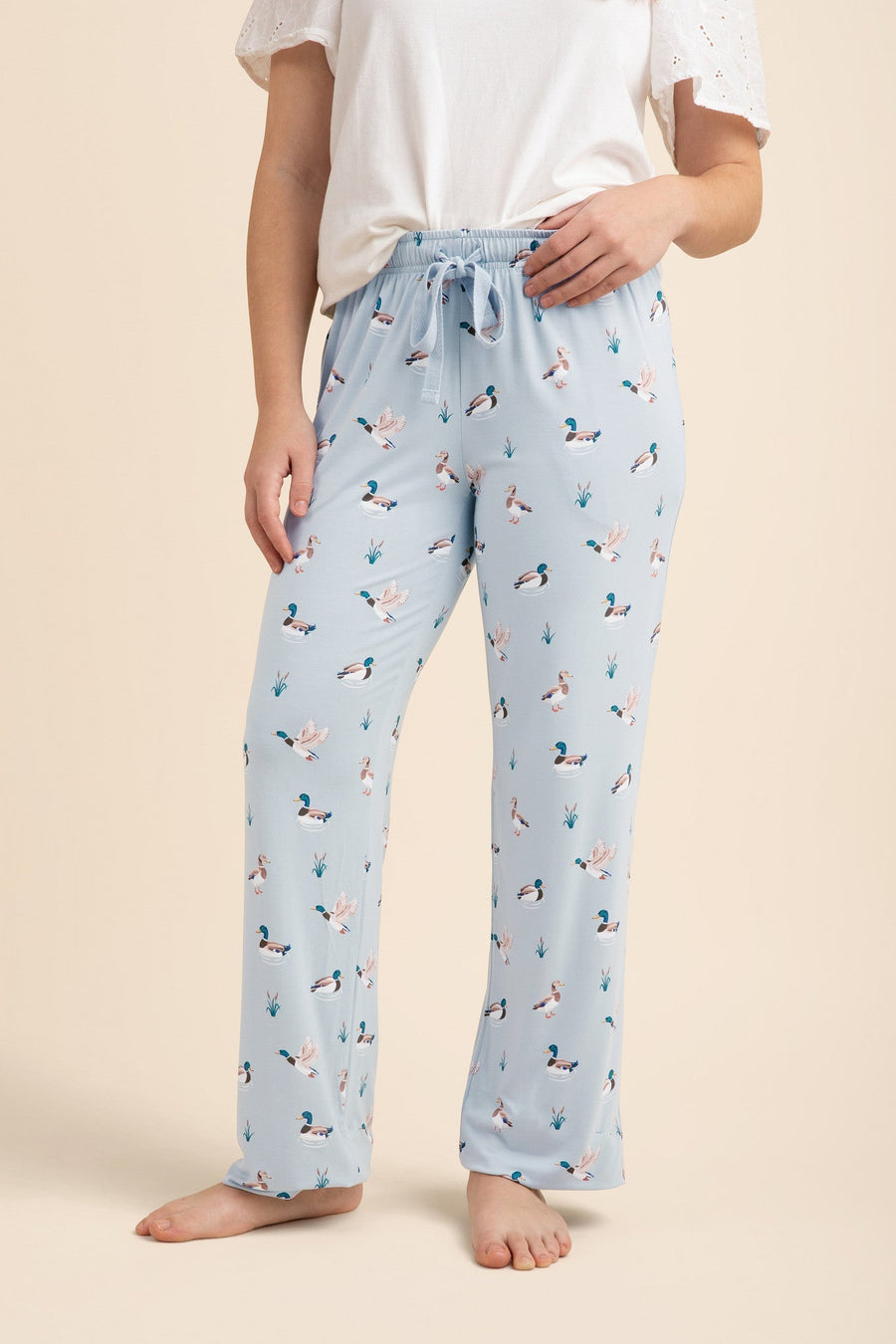 Women's Lounge Pants in Mallard Duck