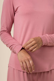 Women's Jogger Pajama Set in Apple Blossom