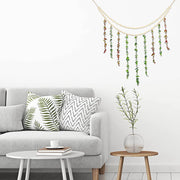 Wooden Beads With Vines Wall Decor