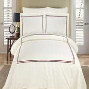 Embroidered Duvet Cover Sets - Maya